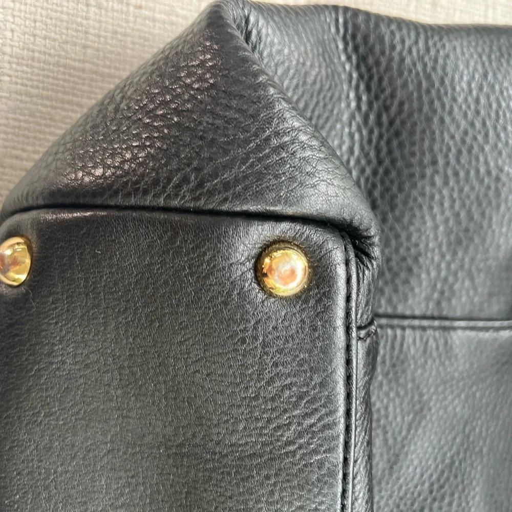 Michael Kors, Jet Set, Large Travel Tote Shoulder Bag Saffiano Leather, Black - Picture 6 of 12